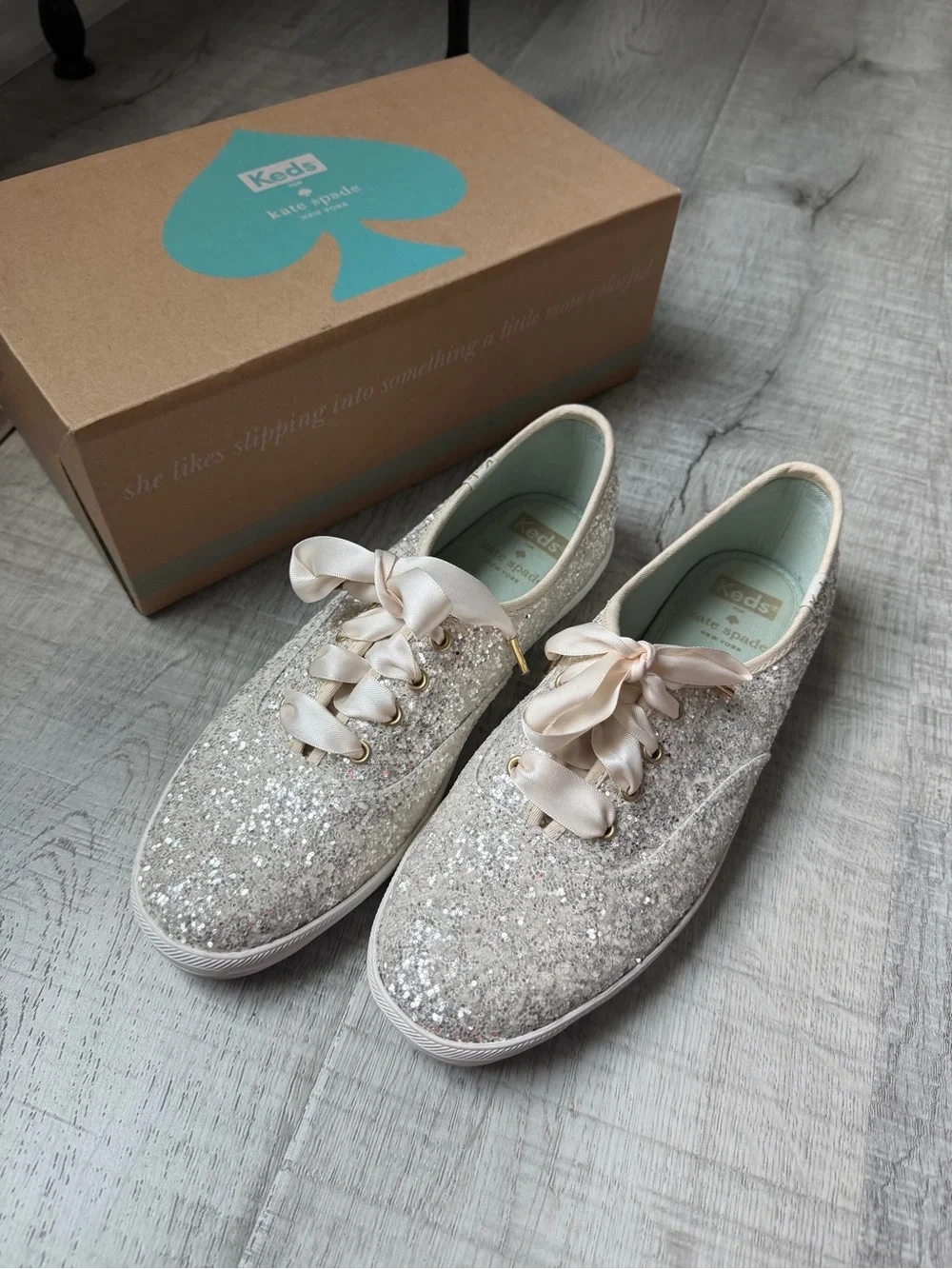 Kate Spade Glitter Ked sneakers